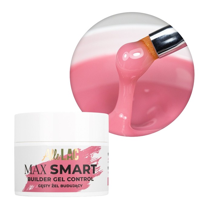 AllLac - Max Smart Builder Gel Control - Rosa Profonda - 45g