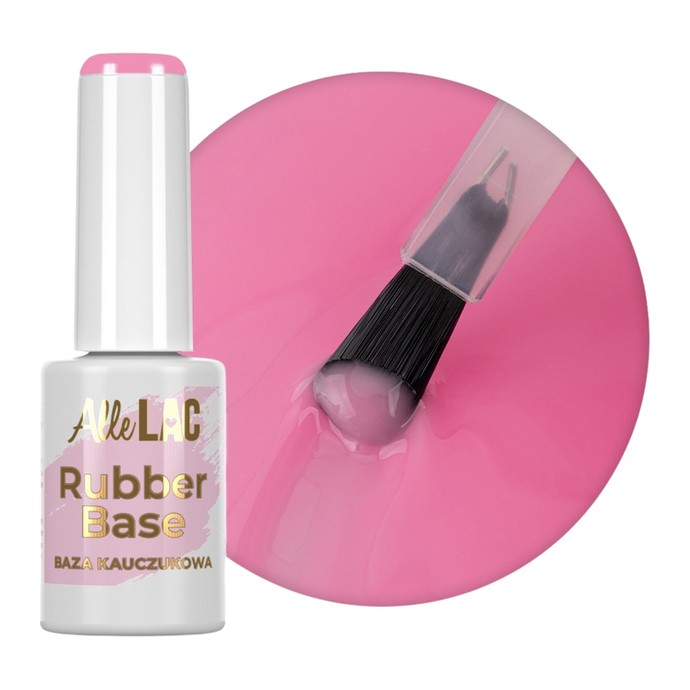 AlleLac - Rubber Base No. 4 - Pink Punch - 7g
