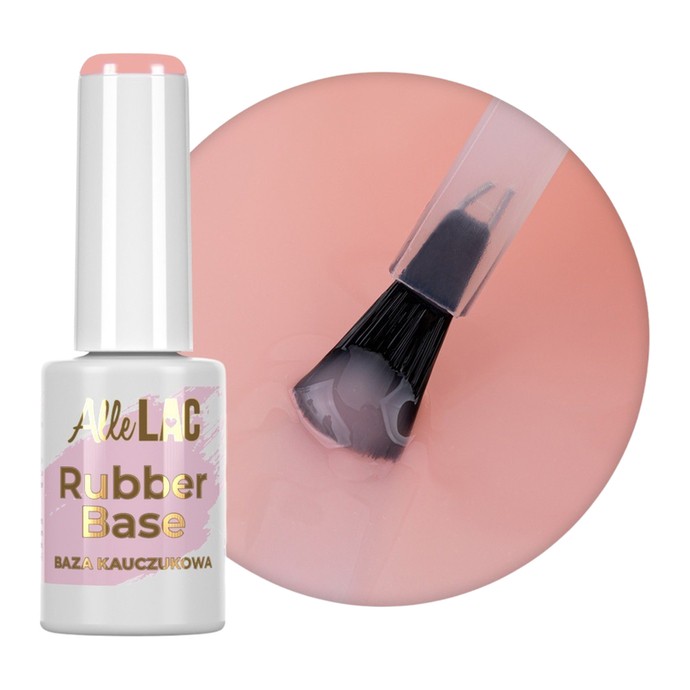 AlleLac - Rubber Base No. 5 - Soft Peach - 7g