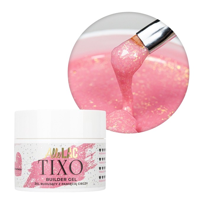 AllLac - Τζελ Κατασκευαστή Tixo - ShimmerSecco - 45g