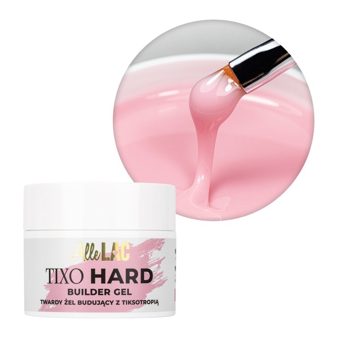 AllLac - Tixo Hard Builder Gel - Baby Pink - 45g