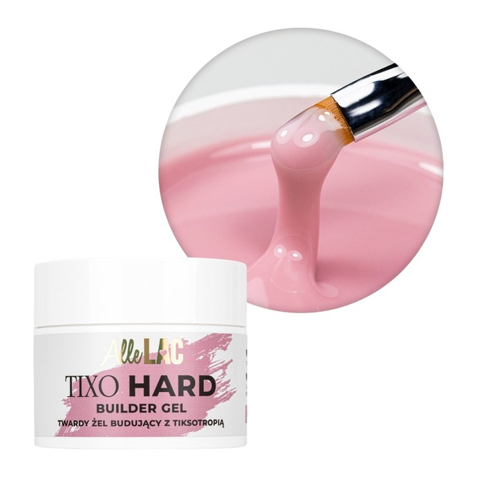 SviLac - Tixo Hard Builder Gel - Francuska Ruža - 45g