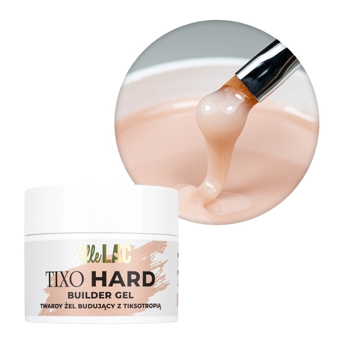 AllLac - Tixo Hard Builder Gel - Svijetlo Nude - 45g