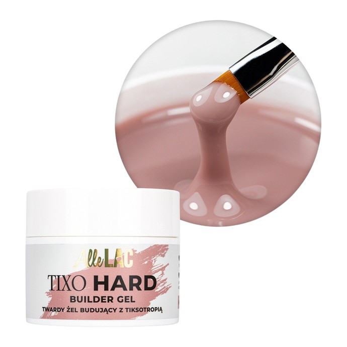 SveLac - Tixo Hard Builder Gel - Prirodno gol - 45g