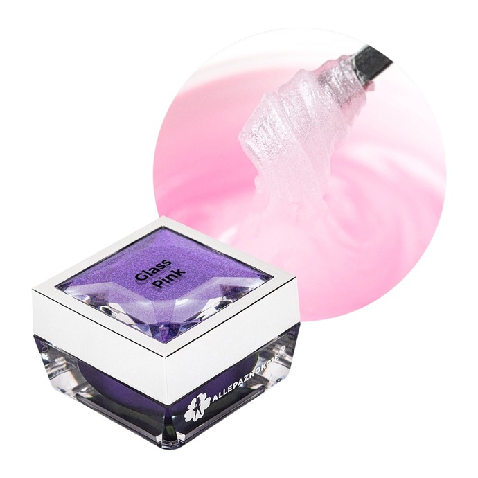 Alle nagels - Acryl Gel Builder - Glas Roze - 30g