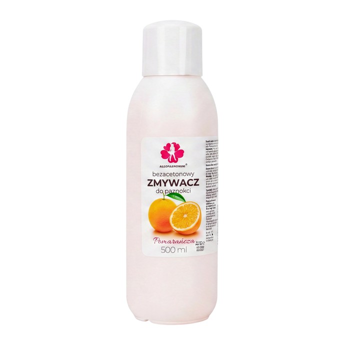 Allepaznokcie - Remover with orange scent - 500ml