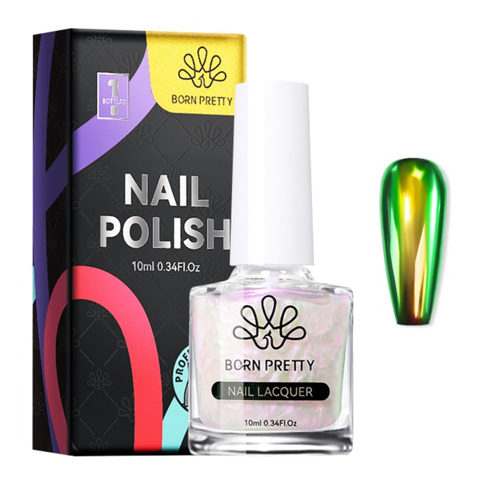 Born Pretty - Aurora púder folyadék - AP003 - 10ml