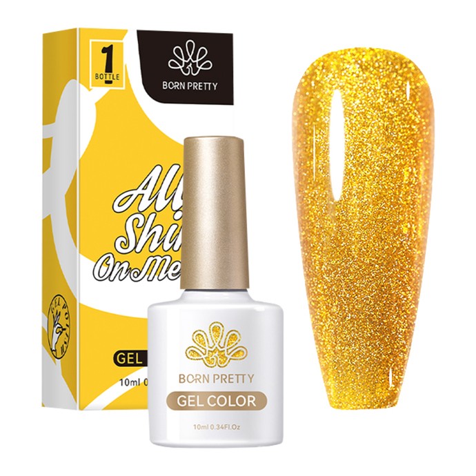 Born Pretty - Gold Snowlight - Cat Magnetic Gel - 10ml