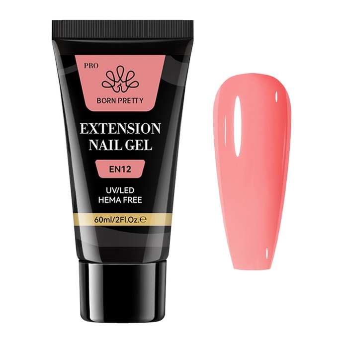 Born Pretty Pro - EN12 - Nail Extension Gel - HEMA-Free – 60ml