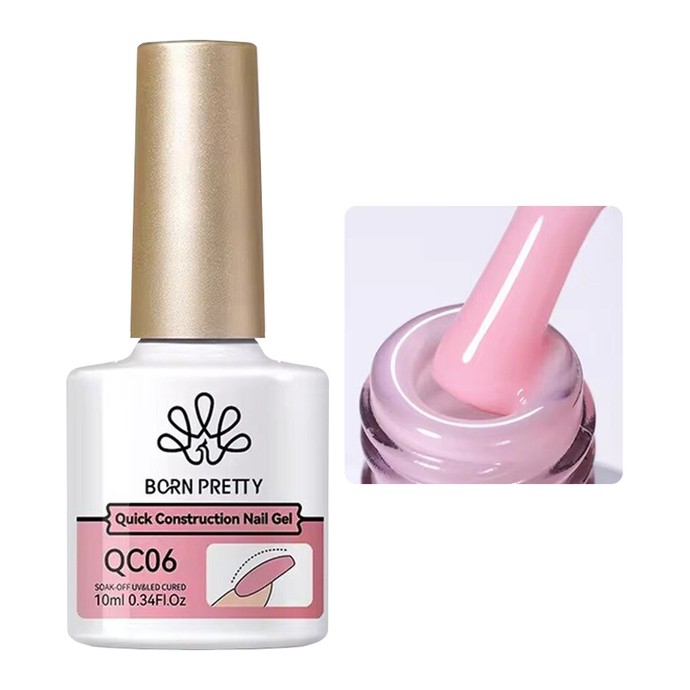 Born Pretty - Quick Construction Gel - Liquid Polygel - QC06 - 10ml
