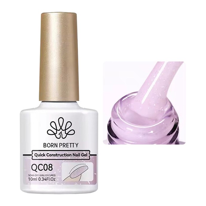 Born Pretty - Quick Construction Gel - Liquid Polygel - QC08 - 10ml