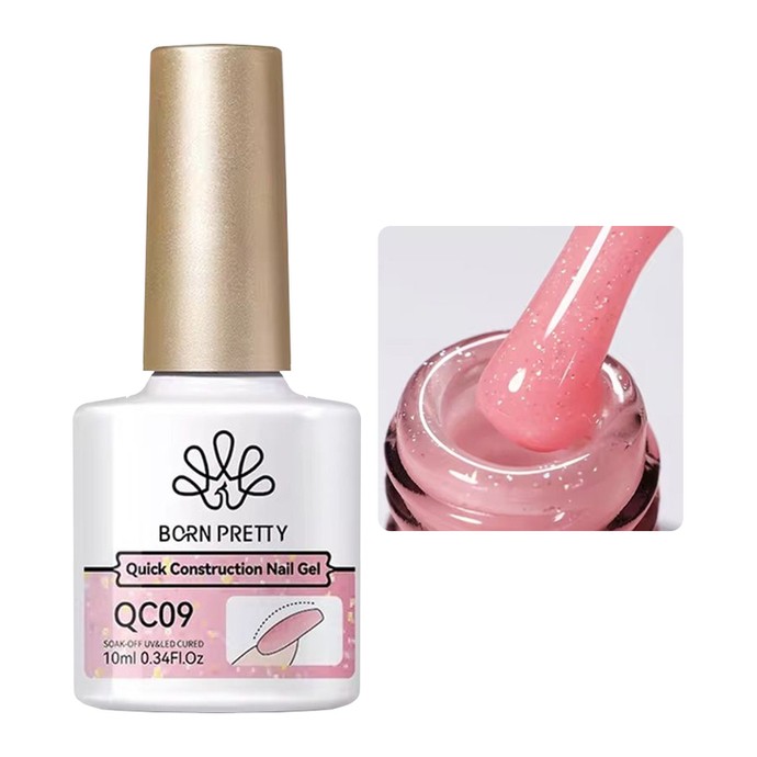 Born Pretty - Quick Construction Gel - Liquid Polygel - QC09 - 10ml