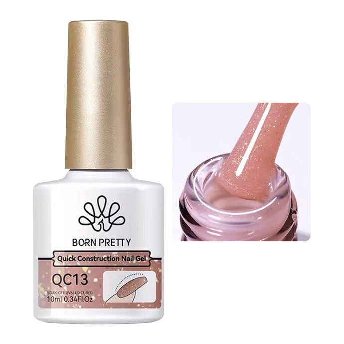 Born Pretty - Quick Construction Gel - Liquid Polygel - QC13 - 10ml