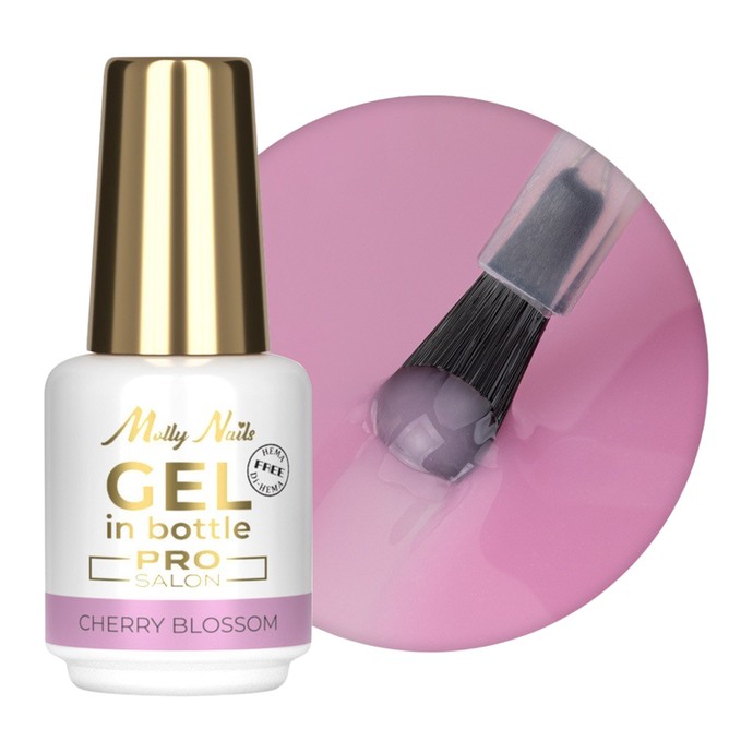 Molly Nails Pro Salon - Bottle Building Gel - Cherry Blossom - 15g