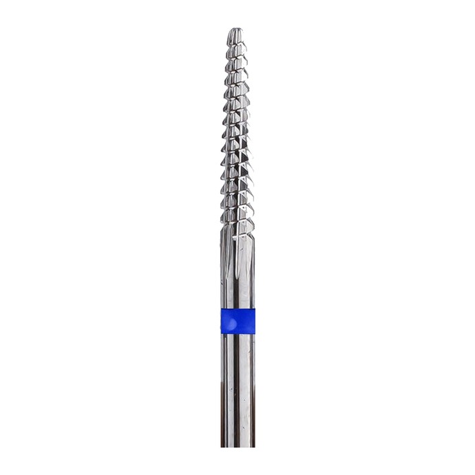 Tête de fraisage - Carbure conique - 2.3 &times; 15 mm &ndash; Grain M - pour enlèvement