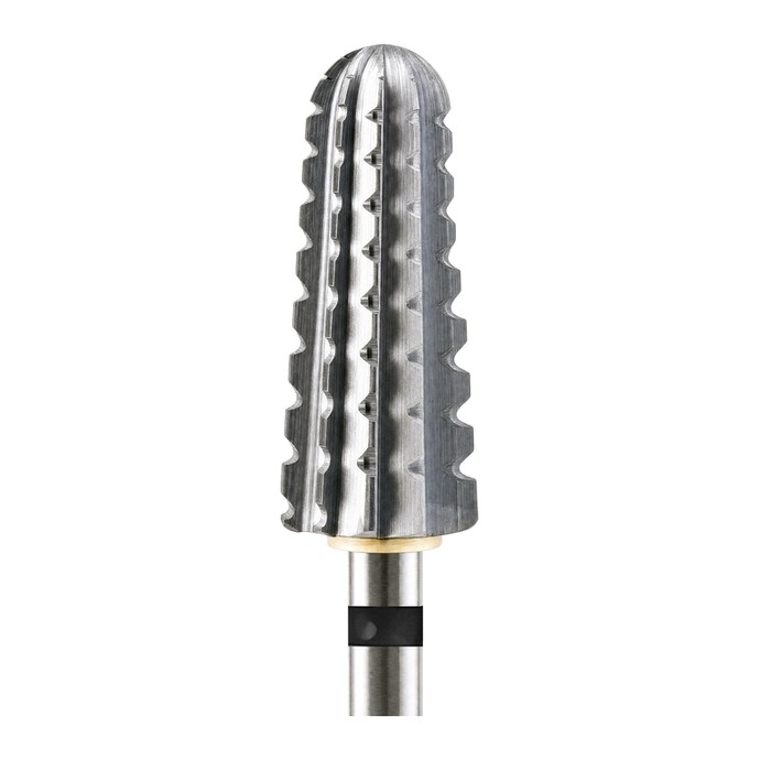 Cabeçote de fresagem - Cônico de Carbeto de Tungstênio - 7 &times; 15 mm &ndash; Grão XC - para material duro