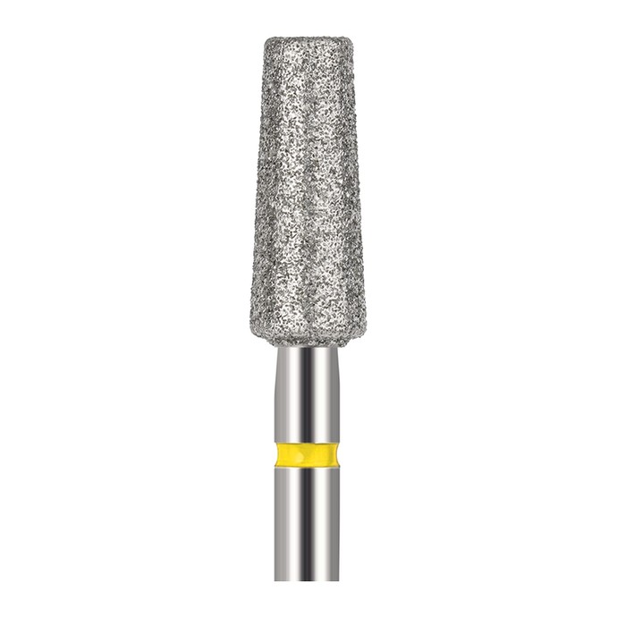 Fraise de fin - Diamant conique - 5 × 14mm – Grain XF - pour une finition parfaite