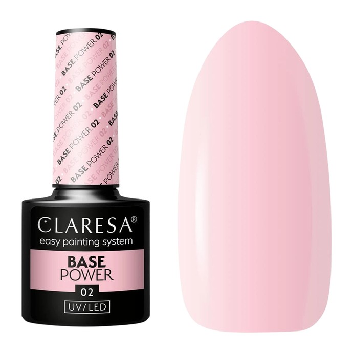 Claresa - Base Power 02 - Milky Pink - 5g