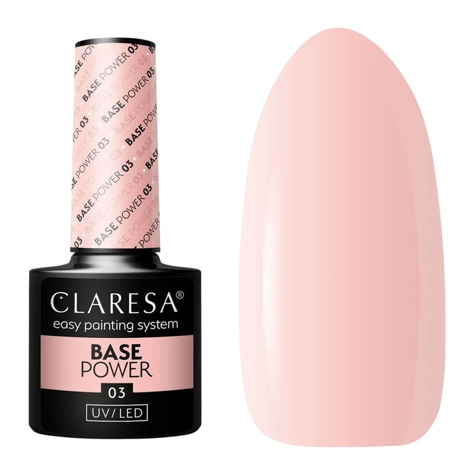 Claresa - Base Power 03 - Peachy Pink - 5g