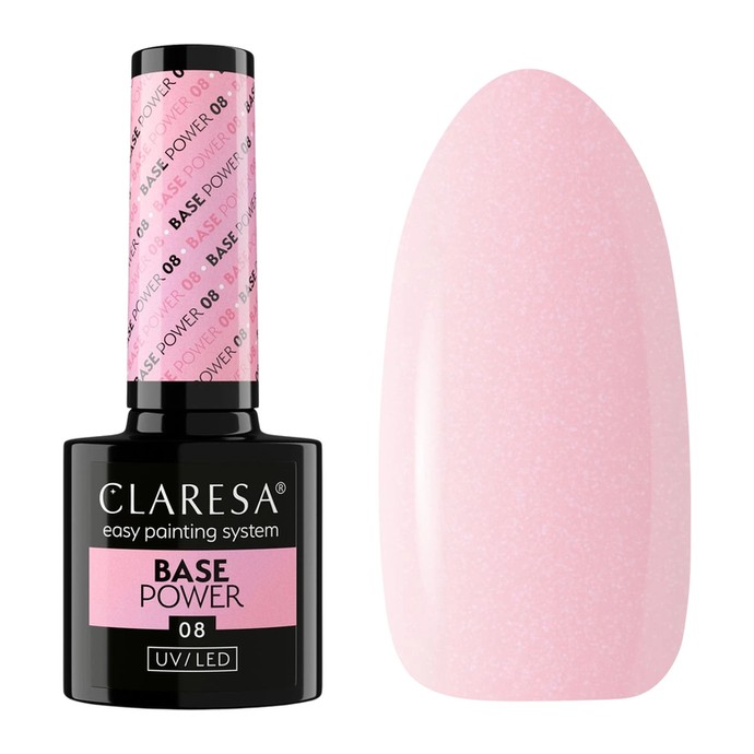 Claresa - Base Power 08 - Pearl Pink - 5 g