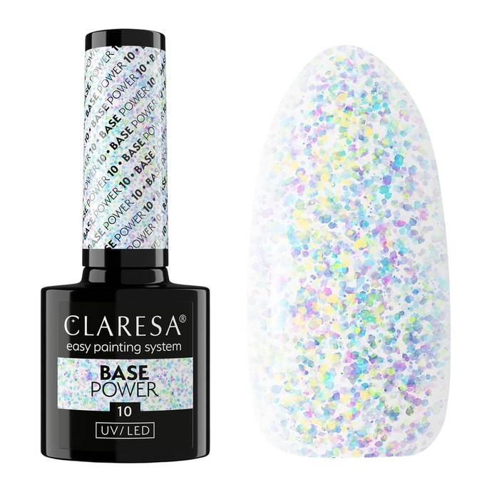 Claresa - Base Power 10 - Pastelkonfetti - 5 g
