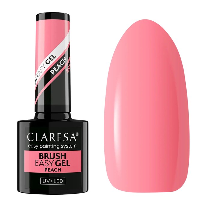 Claresa - Πινέλο Easy Gel - Ροδάκινο - Περιορισμένη Έκδοση - 5g