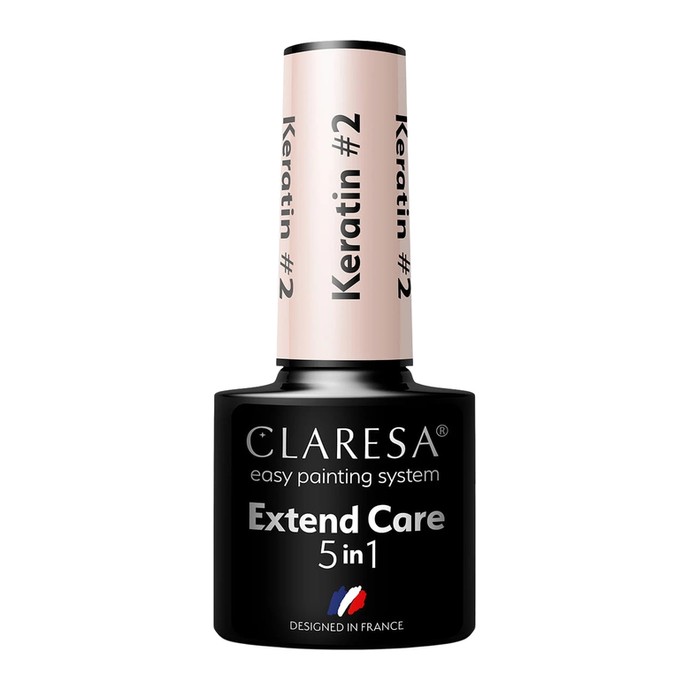 Claresa - Pflege verlängern - 5 in 1 Keratin #2 - Nude - 5 g