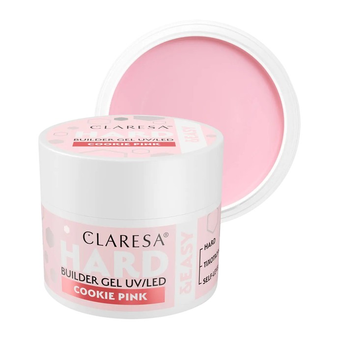 Claresa - Hartes & Einfaches Builder-Gel - Cookie Pink - 12 g