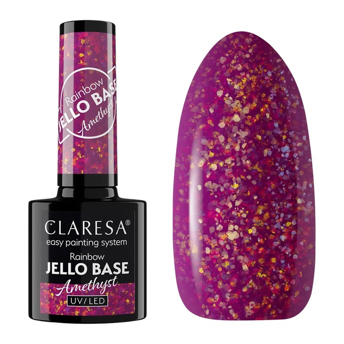 Claresa - Rainbow Jello Base - Amethyst - 5g