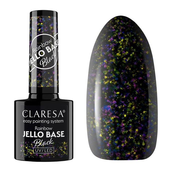 Claresa - Rainbow Jello Base - Black - 5g