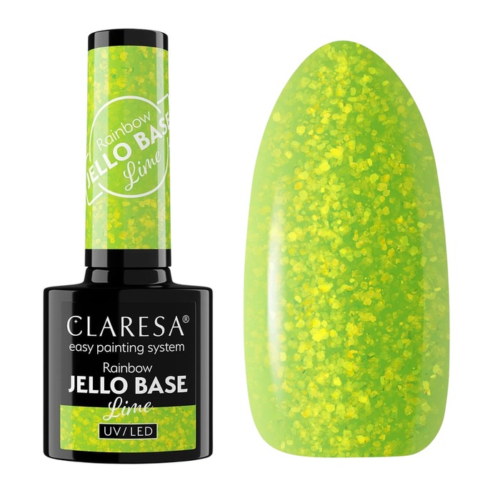 Claresa - Rainbow Jelly Base - Lime - 5 g