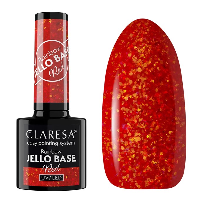 Claresa - Rainbow Jello Base - Red - 5g