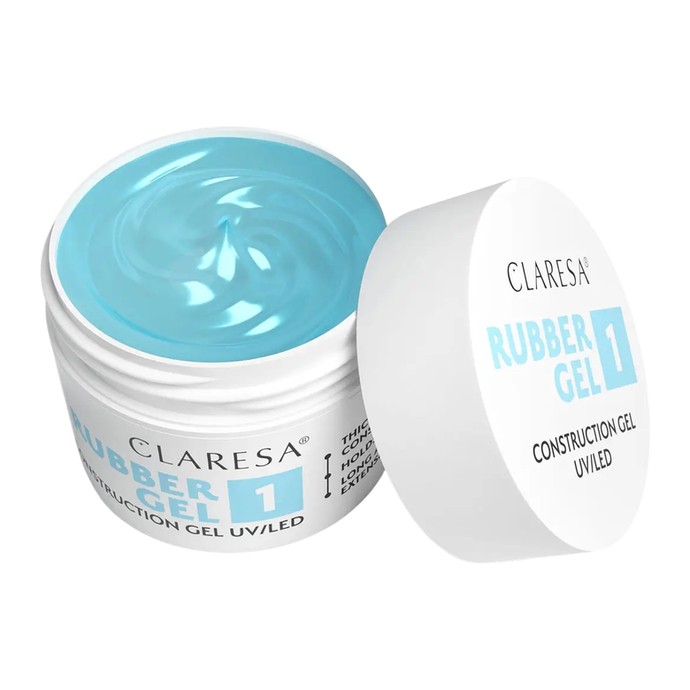 Claresa - Rubber Gel 1 - Clear - 12g