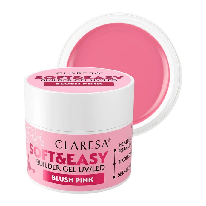 Claresa - Weiches & einfaches Builder-Gel - Rosa Rouge - 12 g