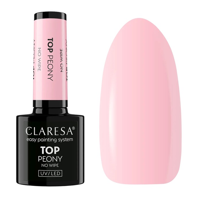 Claresa - Top No Wipe - Pioen - 5 ml