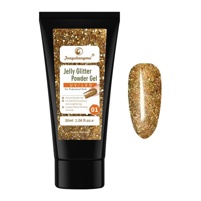 FSM - Jelly Glitter - Polygel 01 - 30ml