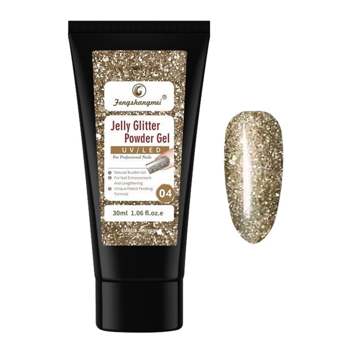 FSM - Jelly Glitter - Polygel 04 - 30ml