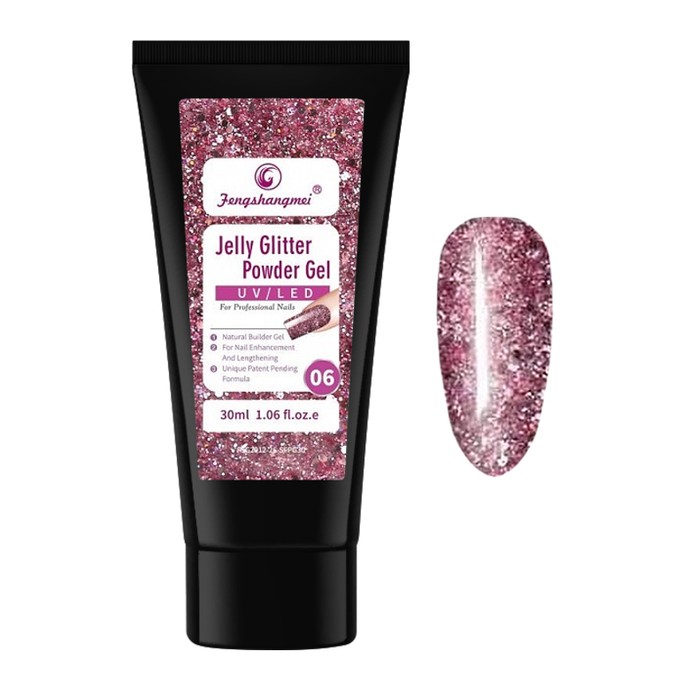 FSM - Jelly Glitter - Polygel 06 - 30ml
