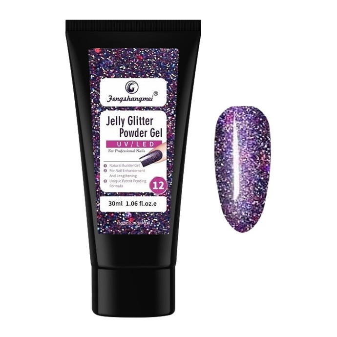 FSM - Jelly Glitter - Polygel 12 - 30ml