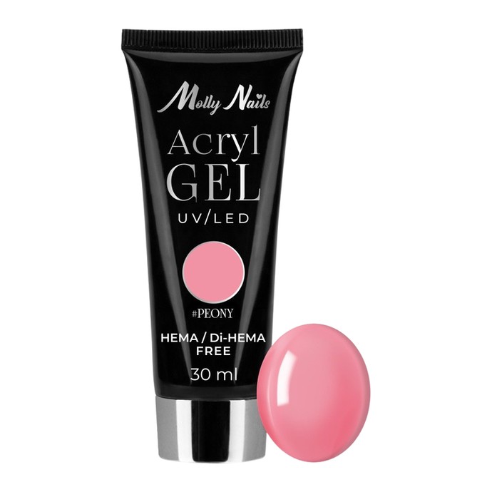 Molly Nails - AcrylGel Acrylic Polygel - Peony - 30ml