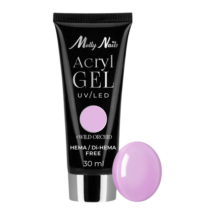 Molly Nails - AcrylGel Acrylic Polygel - Wild Orchid - 30ml