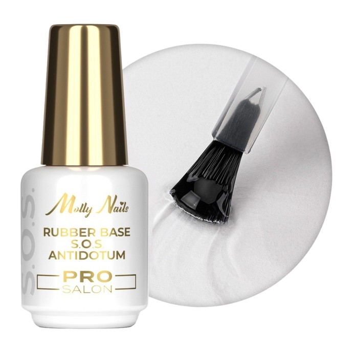 Molly Nails - S.O.S. Pretinde salonam - Caurspīdīgs - 15g
