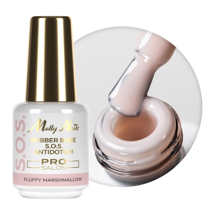 Molly Nails - S.O.S. Pretinde saloniem - Pūkains zefīrs - 15g