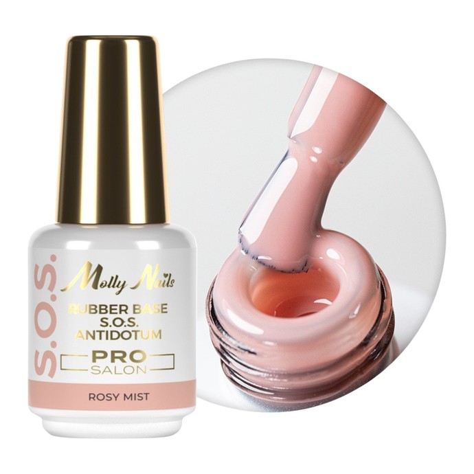 Molly Nails - S.O.S. Pretinde saloniem - Rozā migla - 15g