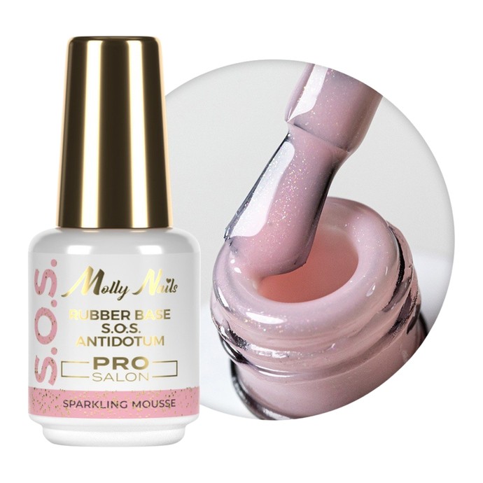 Molly Nails - S.O.S. Pretinde Saloniem - Mirdzošs Putas - 15g