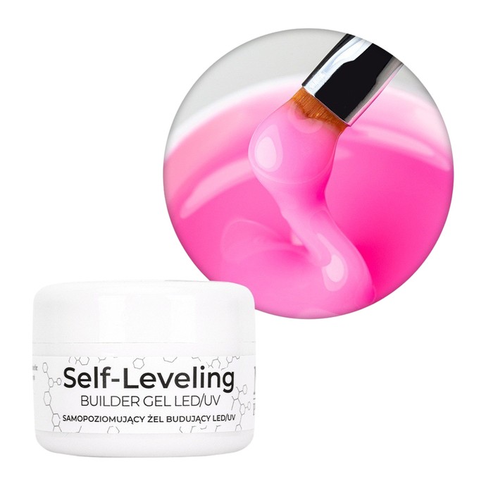 NTN Premium - Self-Leveling Builder Gel - Pink - 30g
