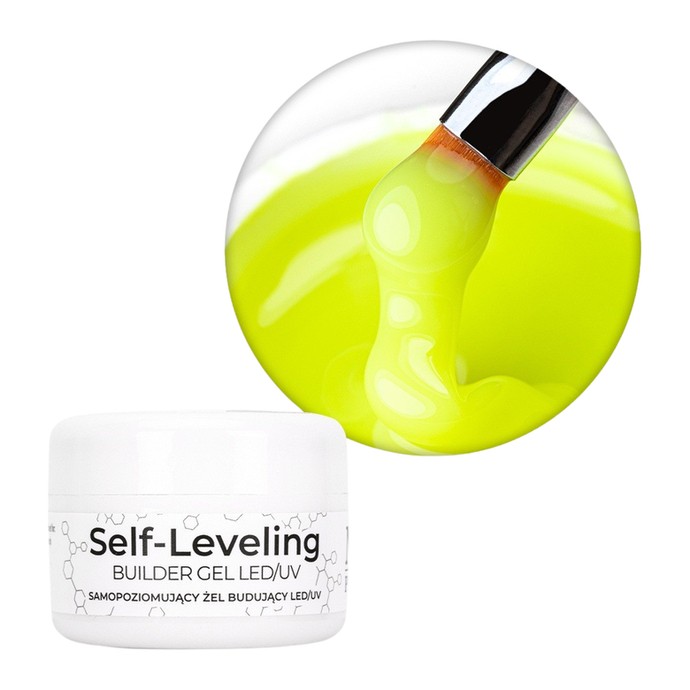 NTN Premium - Self-Leveling Builder Gel - Yellow - 30g
