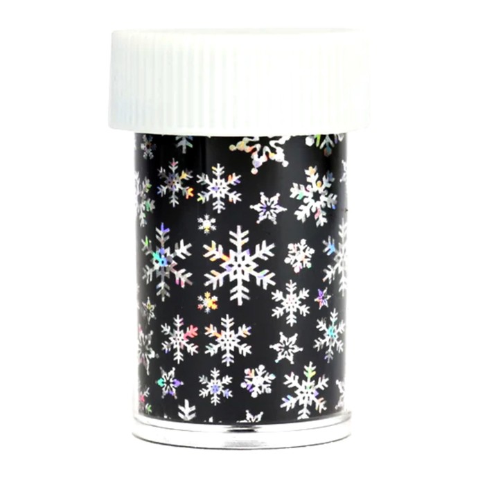 Rosalind - Holographesch Transferfolie - Schneeflacken