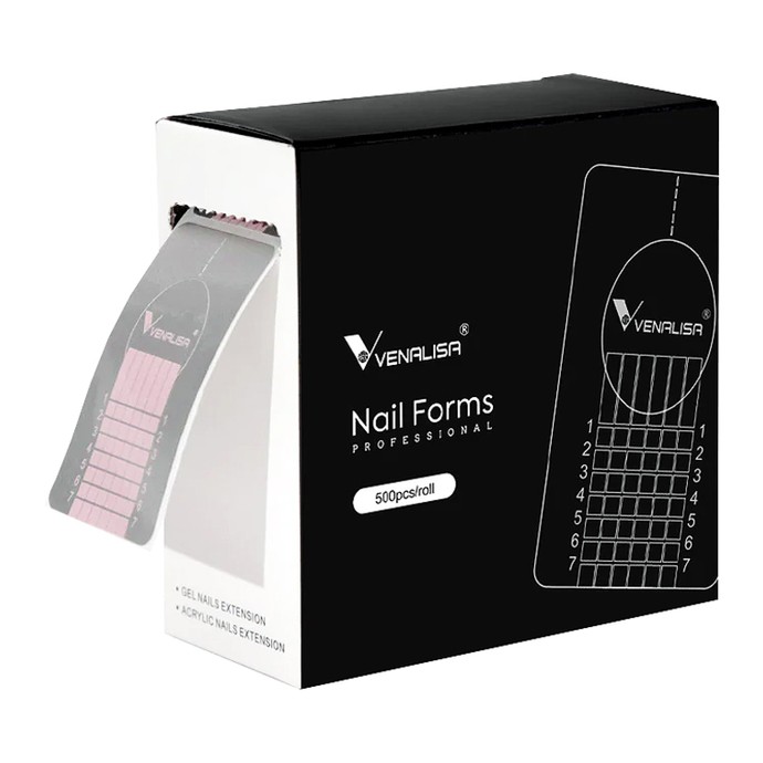 Bouwsjabloon - Venalisa Nagelvormen - 500 stks.