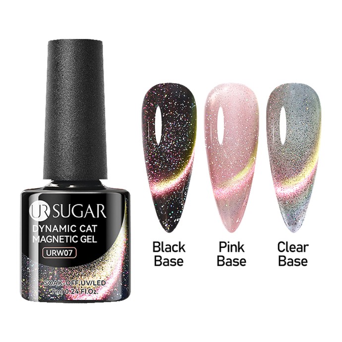 UR SUGAR - Dynamic Cat Magnetic Gel - URW07 - 7ml